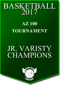 banner 2017 TOURNEYS CHAMPS AZ100 JV